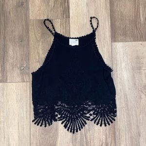 Black LA HEARTS Tank